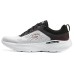 Skechers Cushioning Rebound Low-Top Running Shoes Men's White Black Черно-белый, 41