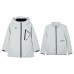 Skechers Grade School Windbreaker Jackets Oyster Gray, 140