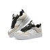 Skechers Street Slip Resistant Cushioning Wear Resistant Breathable Low Top Kids' Skateboarding Shoes Ecru Teenagers Черно-белый, 38