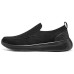 Skechers Anti Slip Wear Resistant Low Top Casual Shoes Men's Black Черный, 41.5
