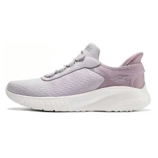 Skechers Slip Ins Anti Slip Wear Resistant Low Top Running Shoes Women's Purple Фиолетовый, 39