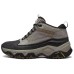 Skechers OUTDOOR MENS Anti-Slip Wear-Resistant Mid-Top Casual Shoes Men's Gray Серый черный, 45