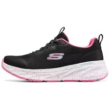 Skechers Sport Anti-Slip Wear-Resistant Low-Top Casual Running Shoes Women's Black Pink Black/Pink, 39