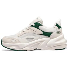 Skechers Bobs Bamina 2 'White Green' Women's 36.5