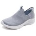 Skechers Ultra Flex 3.0 Breathable Lightweight Low-Top Casual Shoes Women's Light Gray Серый, 38