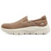 Skechers Cushioned Wear-Resistant Breathable Low-Top Casual Shoes Women's Brown Коричневый, 35
