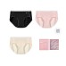 Skechers Underpants Women's 3 Pack 3 Pack (Peachy Pink+Yume Beauty Black+Champagne Skin), XL