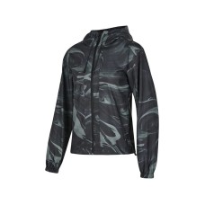 Skechers Jackets Coats Women's Psychedelic Black Gray All Over Print Psychedelic Black Gray All Over Print, L