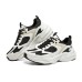 Skechers D'LITES Surfing Non-slip Wear-resistant Shock Absorption Low-Top Chunky Sneakers Men's White Black Beige WHITE BLACK BEIGE, 42