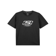 Skechers Collection T Shirt Unisex Carbon Black Carbon Black 0018, M