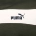 Puma Power Colorblock Full Zip Hoodie Mens Green Casual Athletic Outerwear 68474 M