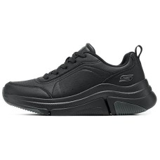 Skechers Anti-Slip And Wear-Resistant Breathable Low-Top Casual Shoes Women's Black Черный, 37