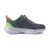 Skechers Anti Slip Wear Resistant Low Top Kids' Running Shoes Gray Green Kids' Gray Green, 28.5