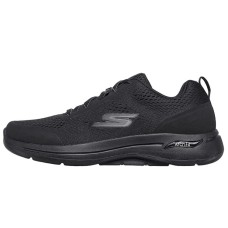 Skechers Go Walk Arch Fit Running Shoes Men Low-Top Black 44