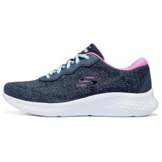Skechers Skech Lite Pro Abrasion Resistant Breathable Low Top Casual Shoes Women's Blue Pink голубой розовый, 37