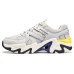 Skechers Stamina V3 Mecha Shoes Third Generation Anti-Slip Wear-Resistant Low-Top Chunky Sneakers Men's White Gray 43