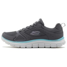 Skechers Cushioning Wear-Resistant Low-Top Running Shoes Women's Gray Green Gray Green, 36.5
