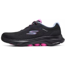Skechers WOMEN'S GO WALK Wear-Resistant Low-Top Casual Shoes Women's Black Черный, 36