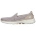 Skechers Go Walk 6 Cushioning Anti-Slip And Wear-Resistant Breathable Rebound Low-Top Casual Shoes Women's Taupe 38