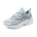 Skechers Anti-Slip Wear-Resistant Low-Top Casual Shoes Women's Gray Серый, 36