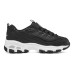 Skechers D'LITES Series Kids Lifestyle Shoes Black Teenagers 36