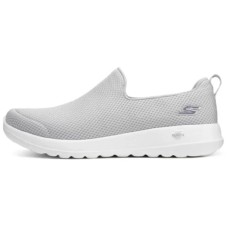 Skechers Cushioned Slip Resistant Low Top Casual Shoes Men's Light Gray Серый, 43