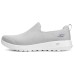 Skechers Cushioned Slip Resistant Low Top Casual Shoes Men's Light Gray Серый, 43