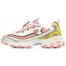 Skechers D'lites 1.0 Sneakers 'White Pink' Women's 35.5
