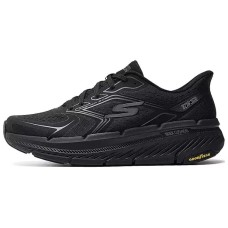Skechers MEN'S GO Cushioned Slip-Resistant Low-Top Casual Shoes Men's Black Черный, 44.5