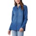 Petite Larissa Sparkle-Pocket Shirt Kassel Wash, PS