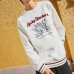 Skechers New Year Sweatshirt Unisex Marshmallow White Marshmallow white 0074, XL