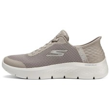Skechers Go Walk Fle Low-Top Running Shoes Women's Taupe Серо-коричневый, 37
