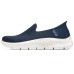 Skechers Slip Ins Slip-Ins Technology Cushioning Wear-Resistant Low-Top Casual Shoes Women's Blue White Синий Белый, 37.5