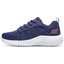 Skechers Boys Slip Resistant Cushioning Abrasion Resistant Low Top Kids' Running Shoes Blue Teenagers Синий, 30