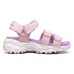 Skechers D'LITES Series Wear-Resistant Breathable Slip-Resistant Children's Sandals Lavender Teenagers 37