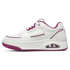Skechers Uno Court Courted Style Shoes 'White Red' Women's Color/Fuchsia/WFUS, 38