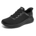 Skechers Hands Free Slip-Ins Wear-resistant And Lightweight Low-Top Casual Shoes Men's Black Черный, 41