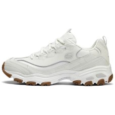 Skechers D'LITES 1.0 Cushioned Wear-Resistant Height Increasing Low-Top Chunky Sneakers Men's Ivory Бежевый, 41