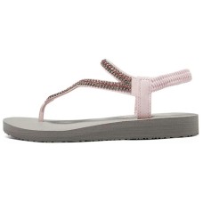 Skechers CALI Abrasion-Resistant Slip-Resistant Flip Flops Women's Light Pink Розовый, 38