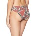 ROXY 168282 Women's Printed Softly Love Full Bikini Swimsuit Bottom Size S