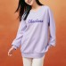 Skechers Sports Life Collection Sweatshirt Unisex Light Snow Cyan Light Snow Blue/00EW, S
