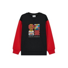 Skechers Grade School Sweatshirts Carbon Black 0018, 160