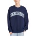 Skechers Sweatshirt Unisex Marine Blue Синий, XS
