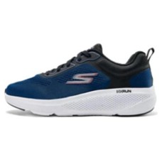 Skechers Low Top Running Shoes Men's Black Blue Black Blue, 42