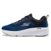 Skechers Low Top Running Shoes Men's Black Blue Black Blue, 42
