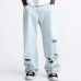 ZARA Jeans Men Light Blue Голубой, 36