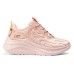 Skechers Cushioned Slip-Resistant Height Increasing Low-Top Casual Shoes Women's Nude Pink Розовый, 36