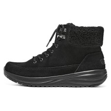 Skechers ON THE GO Stellar Warm And Wear-Resistant Short Snow Boots Women's Black Черный, 38