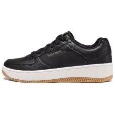 Skechers Court Classics Cushioning Lightweight Support Low-Top Skateboard Shoes Women's Black Черный, 39