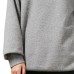 Skechers Colorful Sweatshirt Unisex Medium Heather Gray Medium Heather Gray 004F, XS